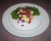 Red and Napa Cabbage Salad