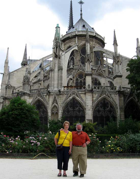 Notre Dame Flying Buttresses