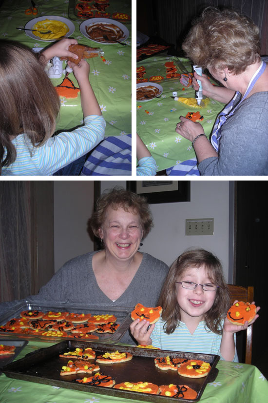 Karen & Rachel Making Sugar Cookies