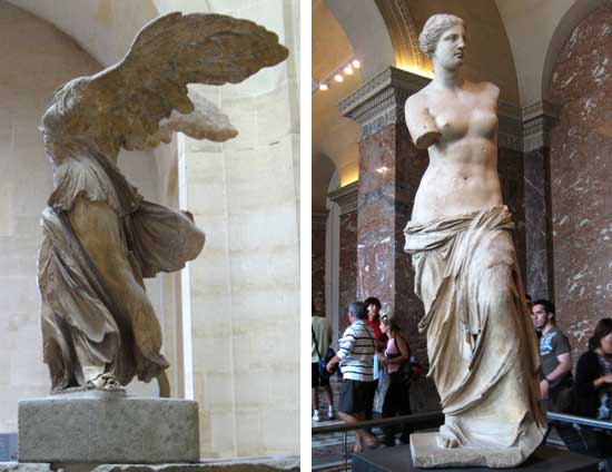 Winged Victory-Venus de Milo